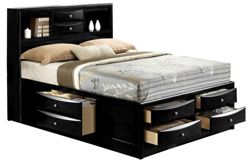 B4285 - K - BED Emily King Bed With Storage - Cox Furniture and Flooring