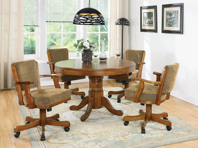 100951/100952 Game Table with 4 Chairs - Cox Furniture and Flooring