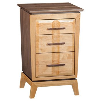 1115 Addison 3 Drawer Night Stand - Cox Furniture and Flooring