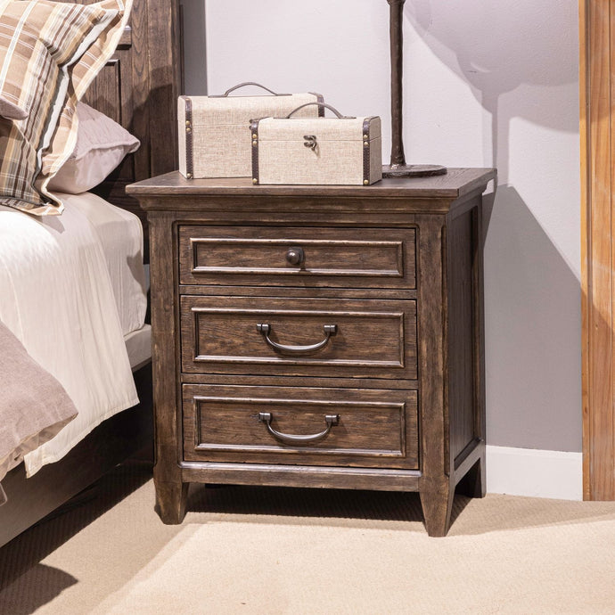 297BR61 Nightstand w/Charging Station - Cox Furniture and Flooring