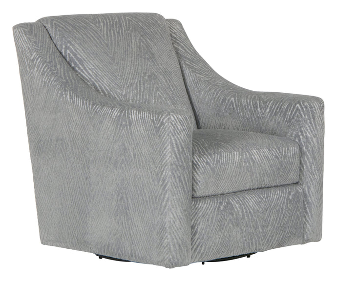 409821 Lamar Grey Swivel Chair - Cox Furniture and Flooring