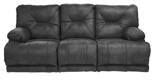 438 Voyager Slate Reclining Sofa - Cox Furniture and Flooring