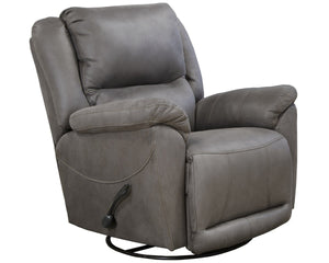 4566 Cole Swivel Glider Recliner - Cox Furniture and Flooring