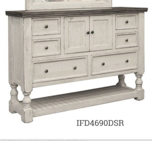 4690DSR Stone Dresser - Cox Furniture and Flooring
