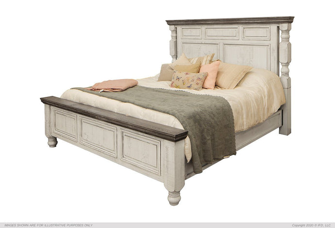 4690K-Bed Stone King Bed - Cox Furniture and Flooring