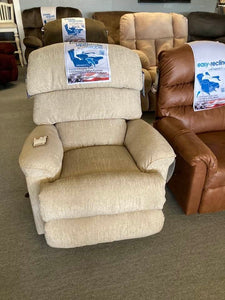 4739 Pearson Linen Rocker Recliner - Cox Furniture and Flooring