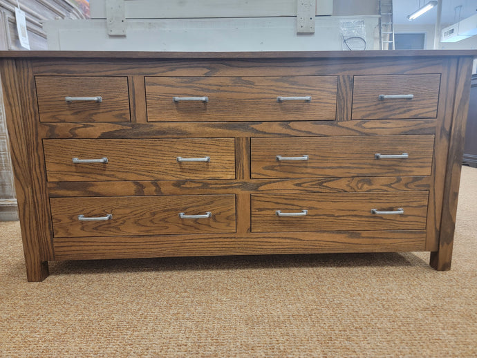 62 Inch Solid Wood Dresser - Cox Furniture and Flooring