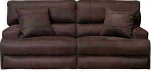 6218 Monaco Reclining Loveseat with Power Recline and Headrest - Cox Furniture and Flooring