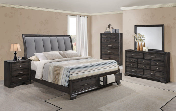 6580 Jaymes Queen Bedroom Set - Cox Furniture and Flooring