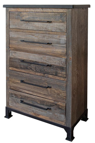 9971CHT Antique Grey Chest - Cox Furniture and Flooring