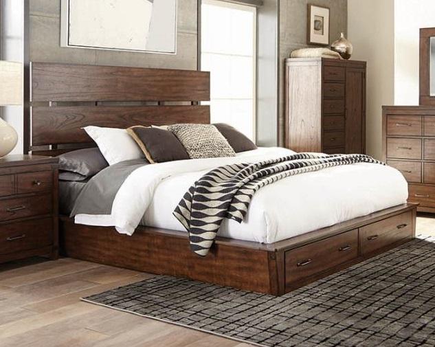 Artesia Collection Queen Storage Bed with Drawers - Cox Furniture and Flooring