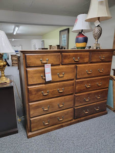 B3053/Alder/Antique 11 Drawer Dresser - Cox Furniture and Flooring
