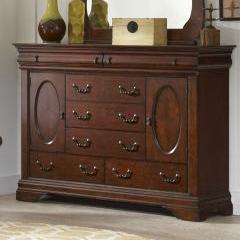 Chateau Cherry Bureau by Elements Furniture - Cox Furniture and Flooring