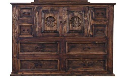 COM108TSA Medio Mansion Dresser w/Star - Cox Furniture and Flooring