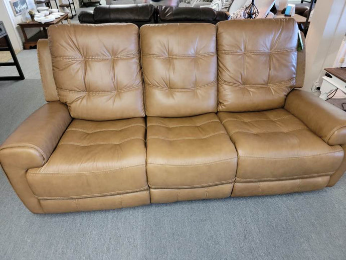 EH6520 London 100% Leather Power Sofa - Cox Furniture and Flooring