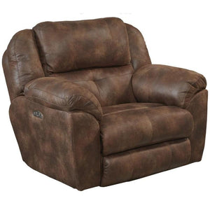 Ferrington Dusk Power Recliner with Power Headrest by Catnapper - Cox Furniture and Flooring