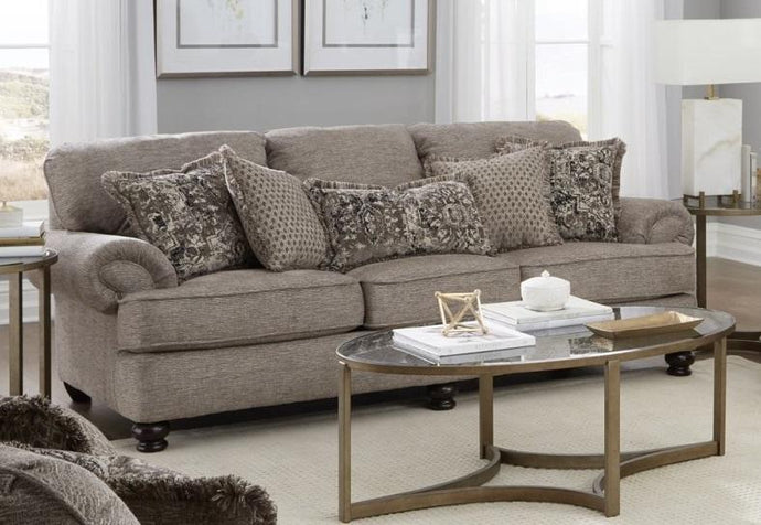 Freemont Pewter Sofa by Catnapper - Cox Furniture and Flooring