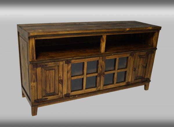 Hacienda Antique TV Stand 60 Inch and 72 Inch by Rustic Creations - Cox Furniture and Flooring