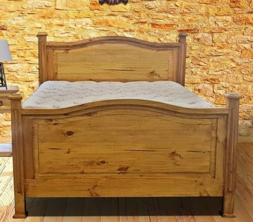 Honey Petite Twin Bed by Rustic Creations - Cox Furniture and Flooring