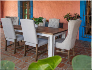 IFD7331/7332 Aruba Dining Room Set (7 Pieces) - Cox Furniture and Flooring