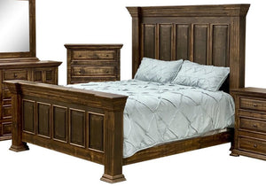 JL-3243 LaFitte Espresso King Bed - Cox Furniture and Flooring
