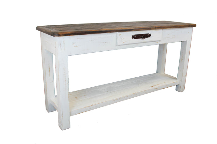 VSERU-LT-CON01 White Sofa Table - Cox Furniture and Flooring